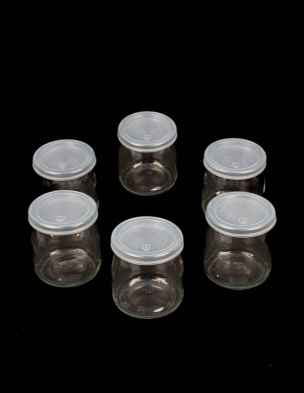 Lasipurkki, 6 kpl - Säilytysastiat - 10105460870 - 1