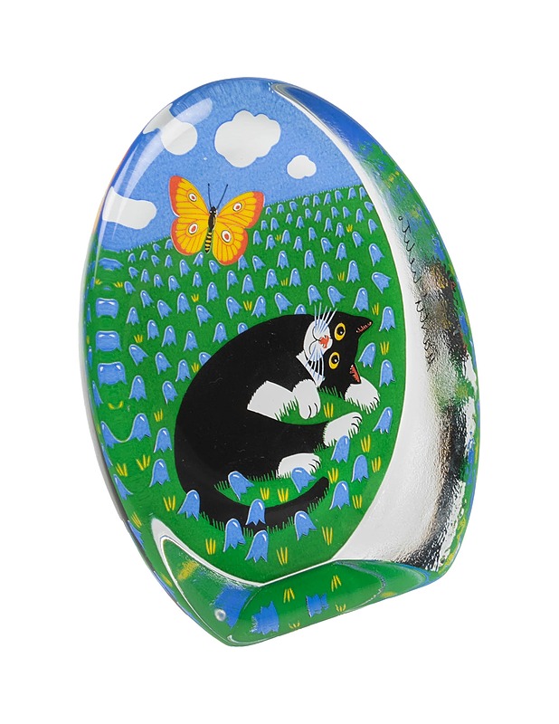 IITTALA Kissa niityllä lasikortti - Designsuosikit - 10105460917 - 0