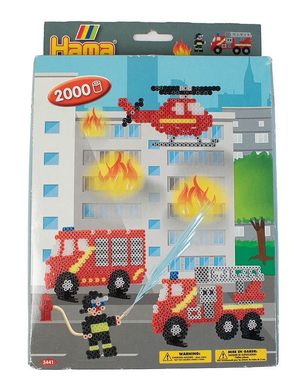 HAMA 3441 midi hälytysajoneuvot, 2000 kpl - Askartelu - 10105460946 - 0