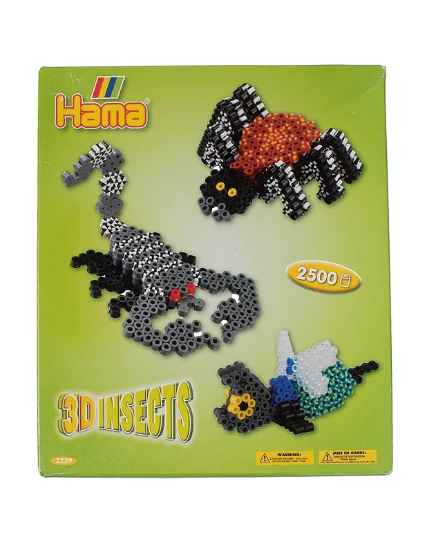 HAMA 3D midi ötökät, 2500 kpl - Askartelu - 10105460951 - 0