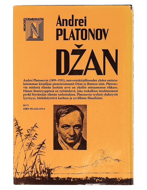 Andrei Platonov : Dzan - matkalla onneen - Kaunokirjallisuus - 10105460978 - 1