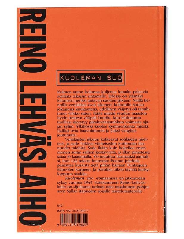 Kuoleman suo : romaani - Reino Lehväslaiho - Romaanit ja novellit - 10105460987 - 1