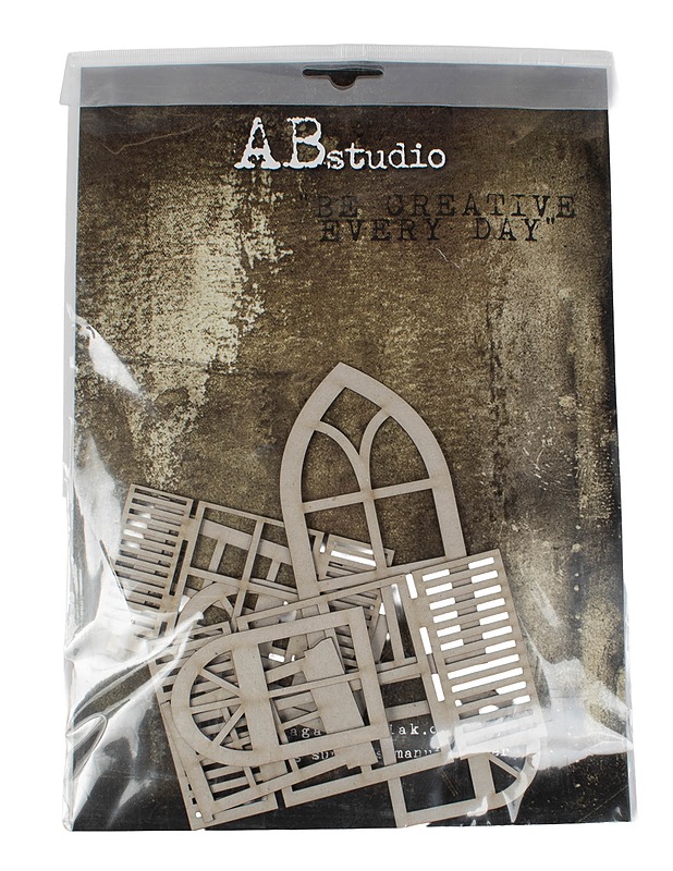 AB STUDIO ikkuna koristekuvio, 8 kpl - Askartelu - 10105460990 - 0