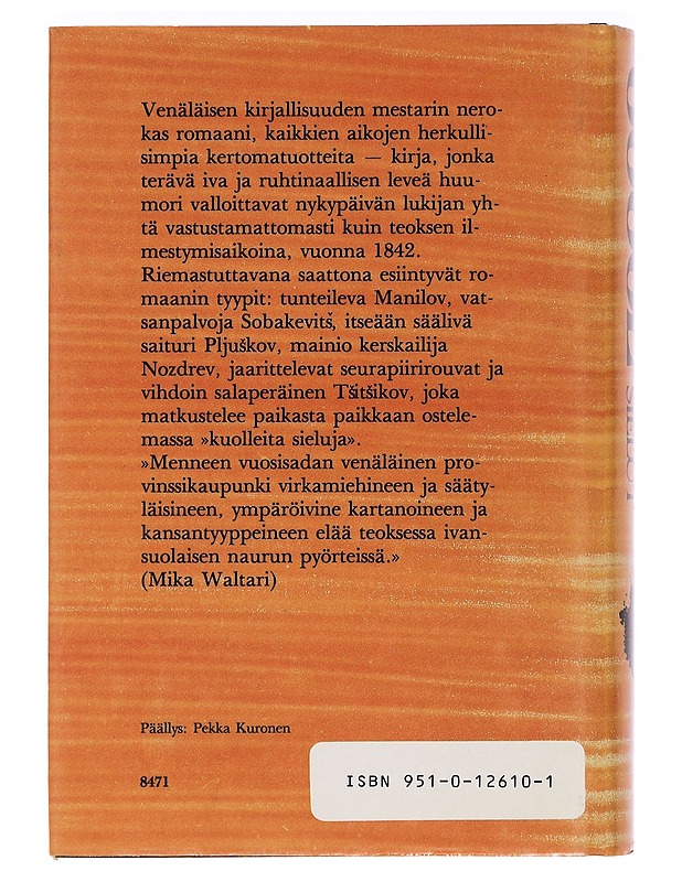 Kuolleet sielut - Gogol Nikolai - Fantasia- ja scifi - 10105461008 - 1