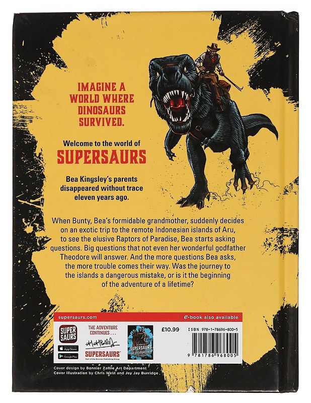 The World of Supersaurs : Raptors of Paradise - Burridge, Jay Jay - Nuorten kirjat - 10105461017 - 1