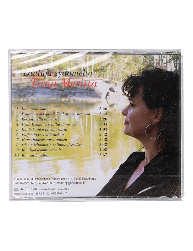 Tiina Meritta: Lauluja sydämeltä - CD - CD-levyt - 10105461039 - 1