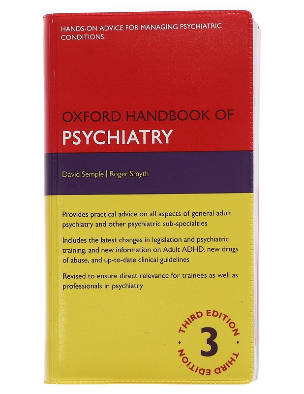 Oxford handbook of psychiatry - Semple, David - Tietokirjat ja oppaat - 10105461058 - 0
