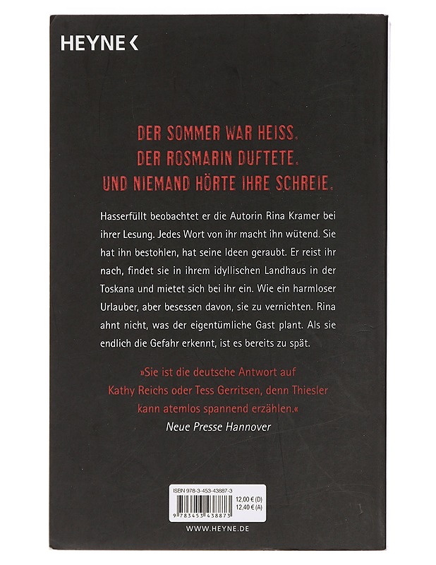 Und draussen stirbt ein vogel - Thiesler,Sabine - Romaanit ja novellit - 10105461090 - 1