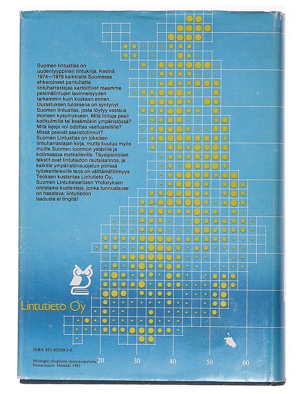 Suomen lintuatlas - Hyytiä, Kalevi - Tietokirjat ja oppaat - 10105461093 - 1