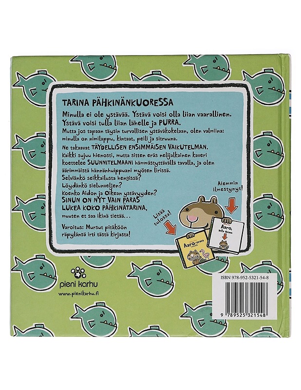 Aaro-orava saa ystävän - Watt, Mélanie - Lastenkirjat - 10105461102 - 1