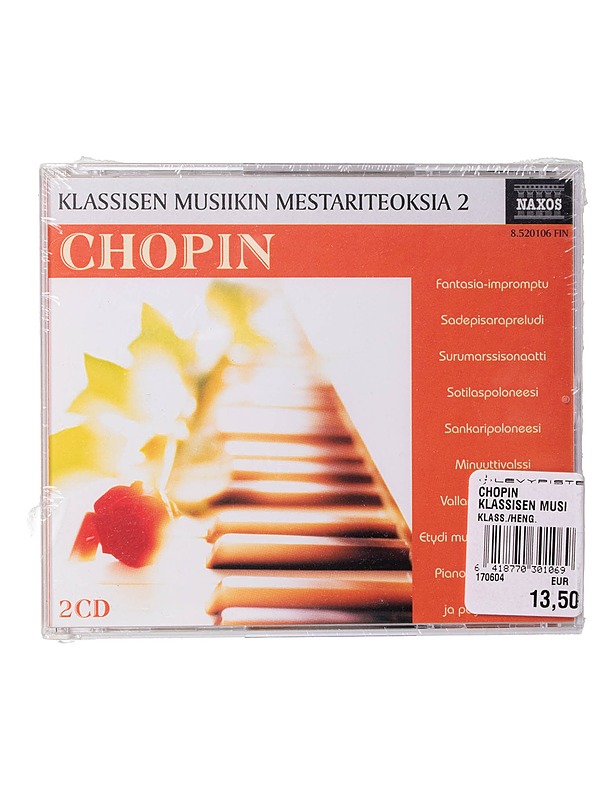 Klassisen musiikin mestariteoksia 2: Chopin - CD - CD-levyt - 10105461136 - 0