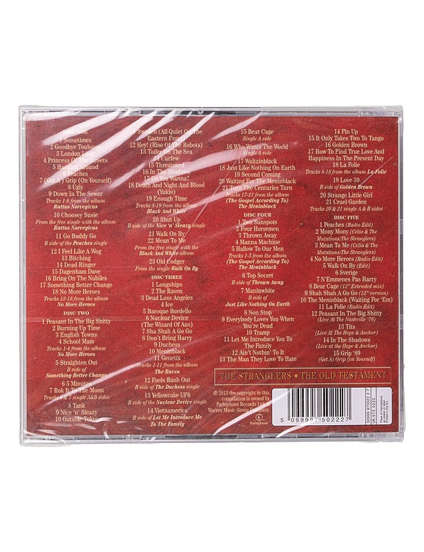 The Stranglers: The Old Testament / Studio Recordings (1977-1982) - CD - CD-levyt - 10105461149 - 1