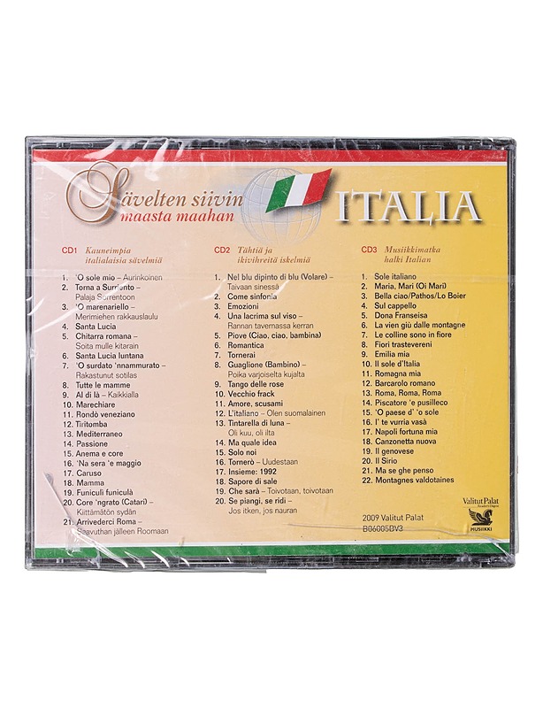 Sävelten siivin maasta maahan: Italia - CD - CD-levyt - 10105461169 - 1