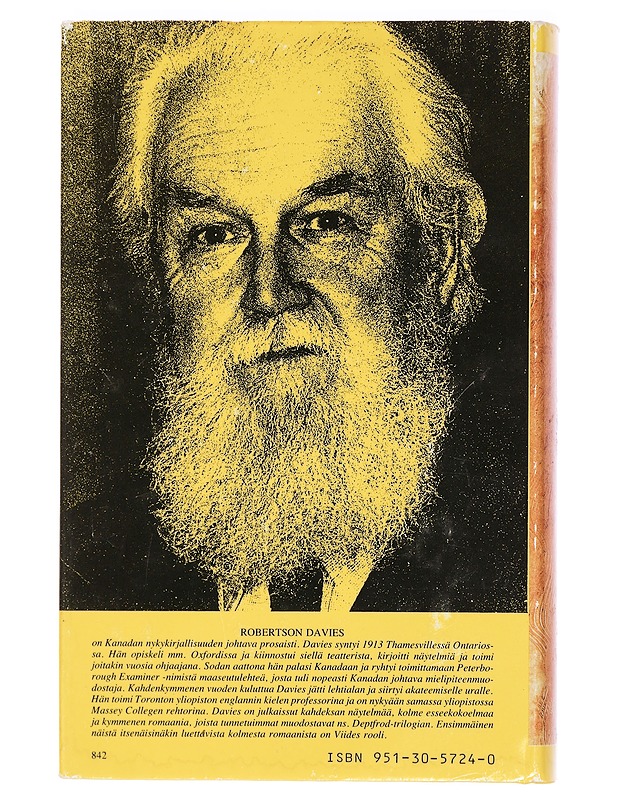 Viides rooli - Davies, Robertson - Romaanit ja novellit - 10105461181 - 1