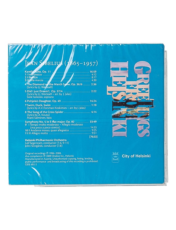 Greetings from Helsinki - CD - CD-levyt - 10105461193 - 1