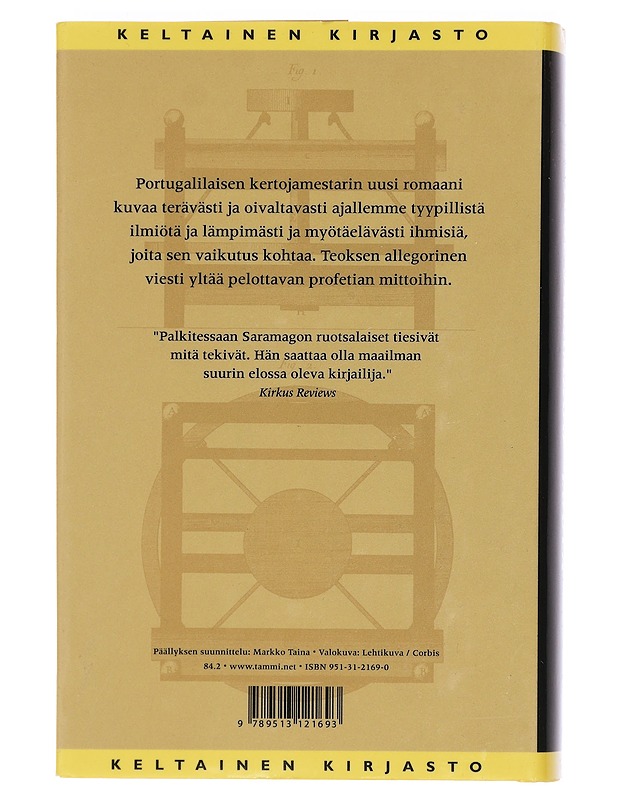 Luola - Saramago, José - Romaanit ja novellit - 10105461226 - 1