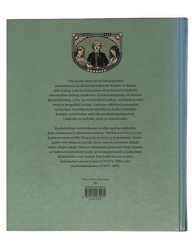Lehti puusta variseepi - Reijo Pajamo - Musiikki- ja elokuvakirjat - 10105461244 - 1