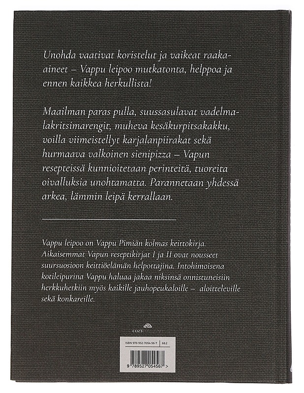 Vappu leipoo - Pimiä, Vappu - Ruokakirjat - 10105461248 - 1