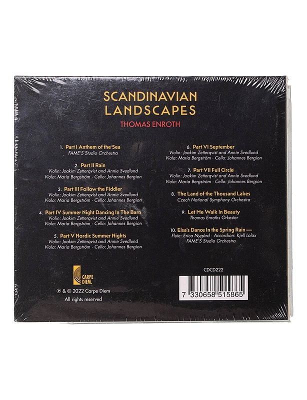Thomas Enroth: Scandinavian Landscapes - CD - CD-levyt - 10105461255 - 1