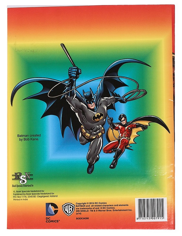 Batman Colorio - Lastenkirjat - 10105461280 - 1