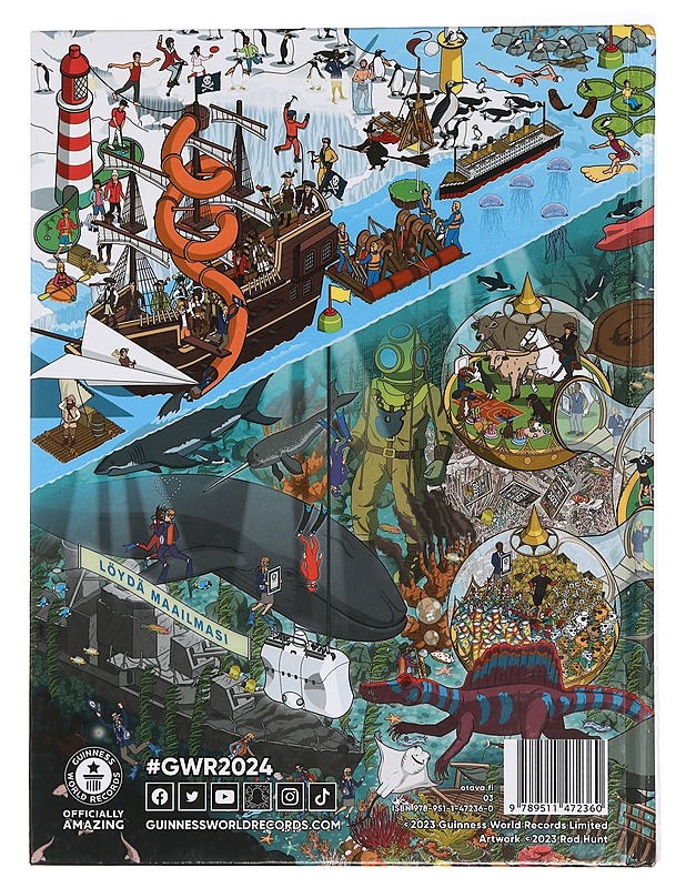 Guinness world records 2024 - Glenday, Craig - Tietokirjat ja oppaat - 10105461292 - 1