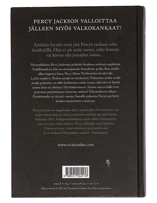 Hirviöidenmeri - Riordan, Rick - Fantasia- ja scifi - 10105461332 - 1