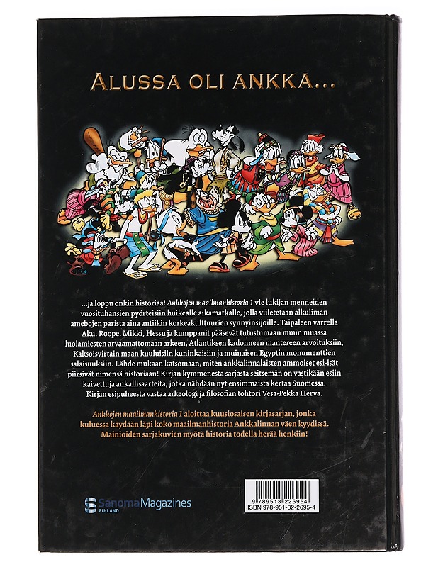 Ankkojen maailmanhistoria 1- Ahonen, Kirsi - Sarjakuvat - 10105461333 - 1