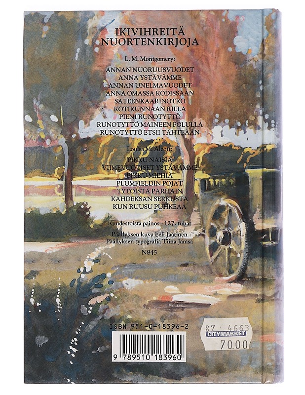Annan nuoruusvuodet - Montgomery, L. M. - Nuorten kirjat - 10105461334 - 1