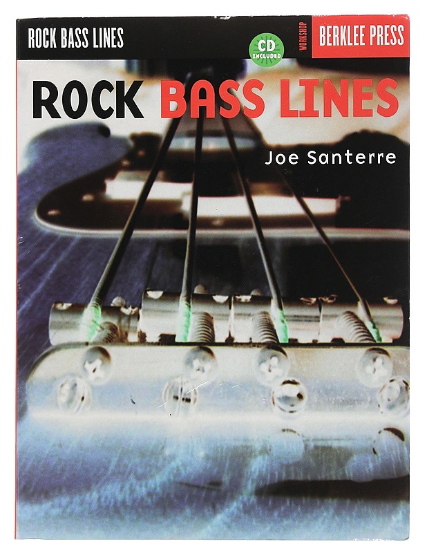 Rock bass lines - Joe Santerre - Musiikki- ja elokuvakirjat - 10105461359 - 0