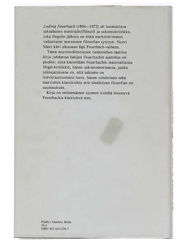 Ludwig Feuerbach : Byhovski Bernard - Tietokirjat ja oppaat - 10105461360 - 1
