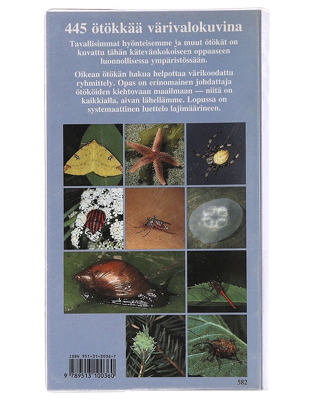 Ötökät : tunnistusopas, 445 lajia - Sandhall, Åke - Tietokirjat ja oppaat - 10105461380 - 1