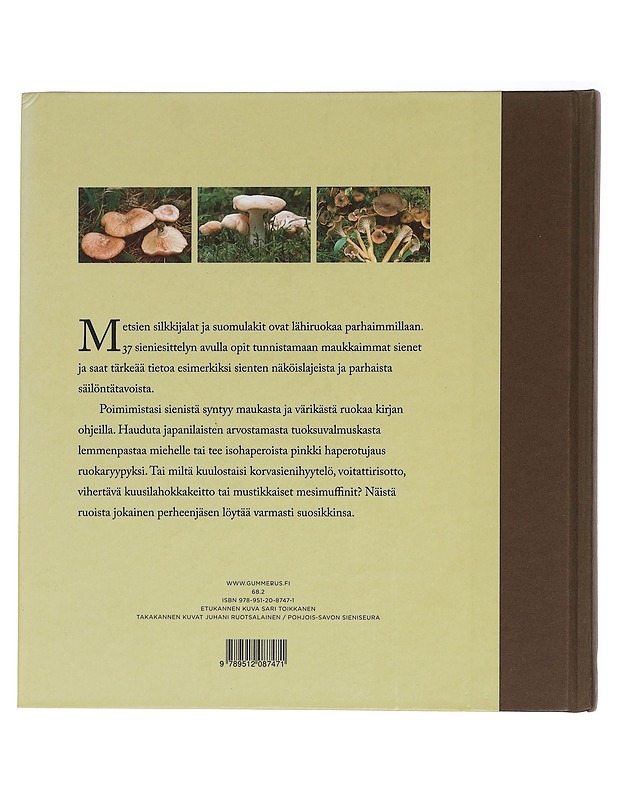 Sienestäjän suosikit : parhaat ruokasienet ja reseptit - Eskelinen, Kirsti - Ruokakirjat - 10105461409 - 1