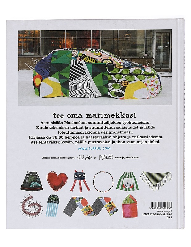 Surrur : tee oma Marimekkosi - Savio, Mari - Kirja lahjaksi - 10105461431 - 1