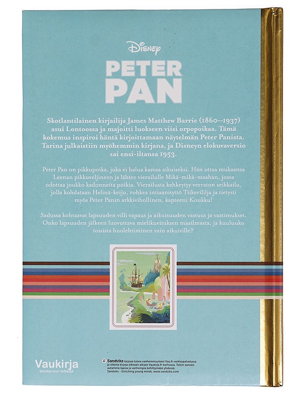 Disney : Peter Pan - Peterson, Monique - Lastenkirjat - 10105461434 - 1