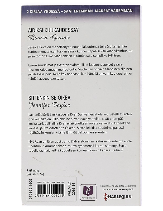 Äidiksi kuukaudessa - George, Louisa - Romaanit ja novellit - 10105461439 - 1