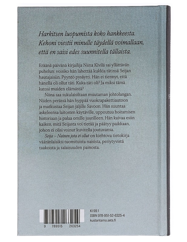 Seija : nainen jota ei ollut - Niina Kivilä - Elämäkerrat ja muistelmat - 10105461440 - 1