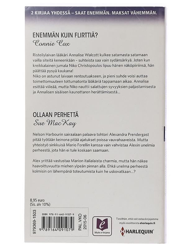 Enemmän kuin flirttiä? - Cox, Connie - Romaanit ja novellit - 10105461446 - 1