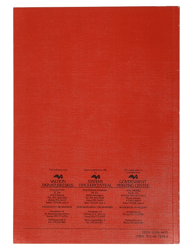 Uhanalaisten eläinten ja kasvien suojelutoimikunnan mietintö : osa 1 - Tietokirjat ja oppaat - 10105461487 - 1