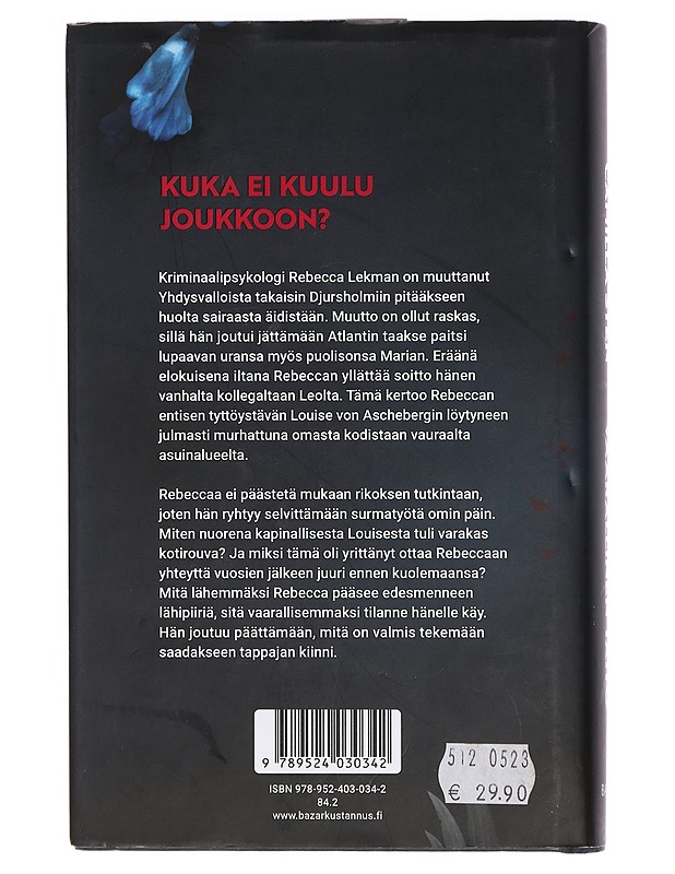 Vaarallinen taito - Sten, Camilla - Jännitys ja dekkarit - 10105461501 - 1