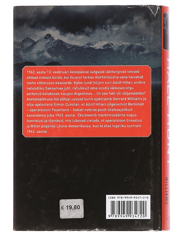 Hall hunt: Adolf Hitleri põgenemine - Simon Dunstan, Gerrard Williams - Historiakirjat - 10105461509 - 1