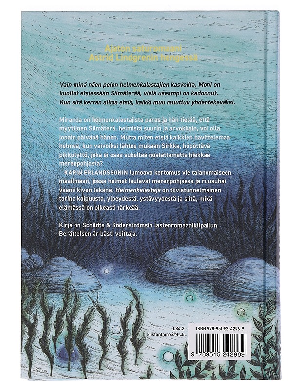 Helmenkalastaja - Erlandsson, Karin - Nuorten kirjat - 10105461526 - 1