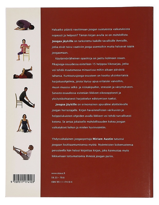Joogaa jäykille - Austin, Miriam - Tietokirjat ja oppaat - 10105461529 - 1