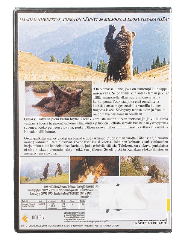 Karhu - DVD - DVD-elokuvat - 10105461552 - 1