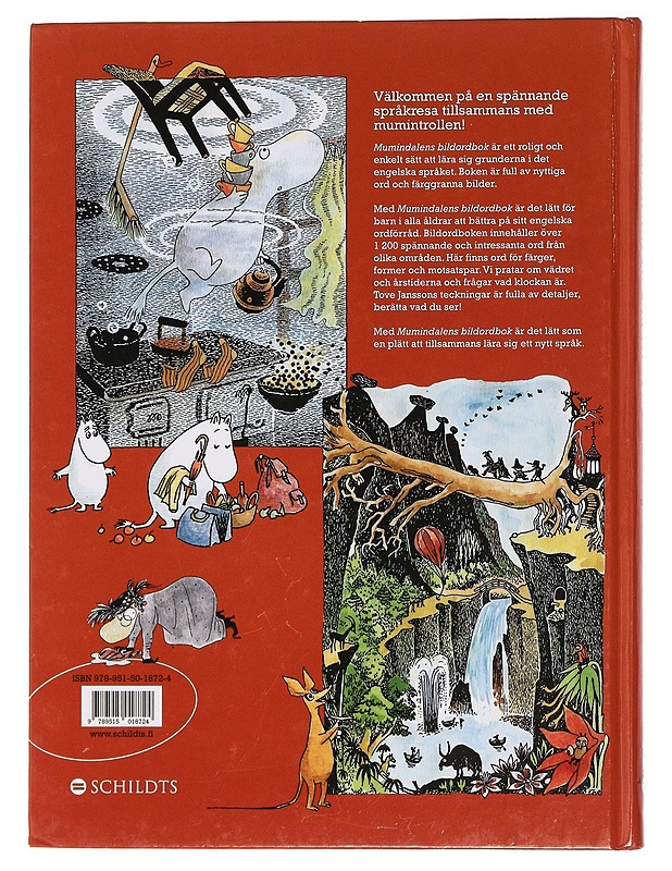 Mumindalens bildordbok : svenska-engelska - Jansson, Tove - Lastenkirjat - 10105461560 - 1