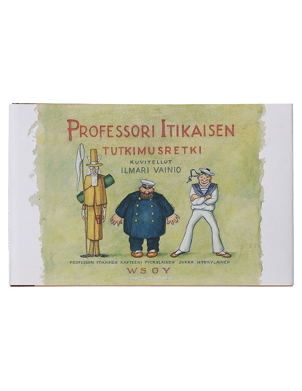 Professori Itikaisen tutkimusretki - Vainio, Ilmari - Sarjakuvat - 10105461581 - 0