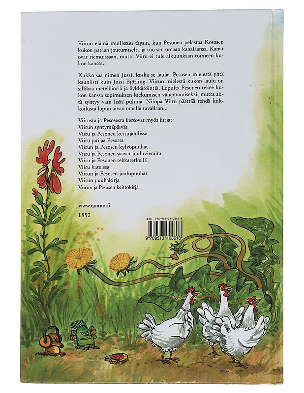 Viiru ja Kososen kukko - Nordqvist, Sven - Lastenkirjat - 10105461596 - 1