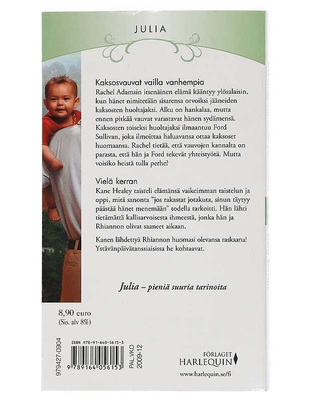 Kaksosvauvat vailla vanhempia ; Vielä kerran - Carpenter, Teresa ; Wylie, Trish - Romaanit ja novellit - 10105461602 - 1