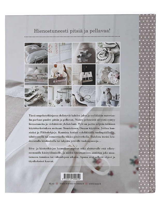 Ompele pitsejä ja pellavaa : 24 upeaa ompelutyötä - Sabatier, Chantal - Käsityökirjat - 10105461607 - 1