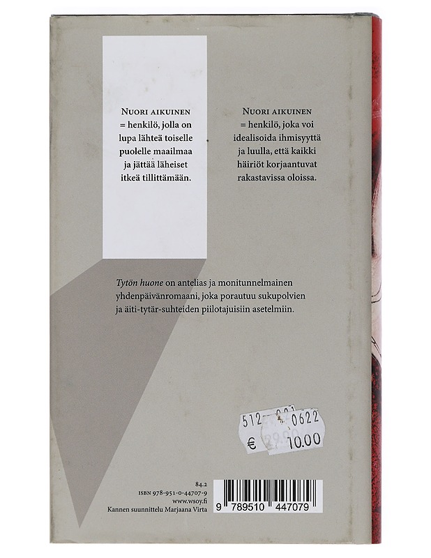 Tytön huone : romaani - Helena Sinervo - Romaanit ja novellit - 10105461611 - 1