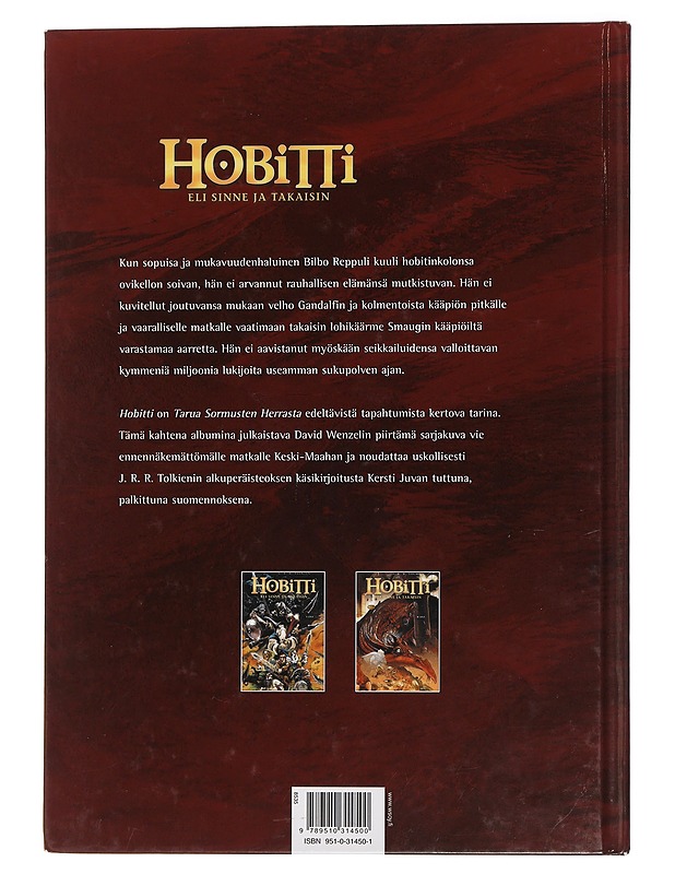 Hobitti eli sinne ja takaisin, I osa - Dixon, Charles - Sarjakuvat - 10105461617 - 1